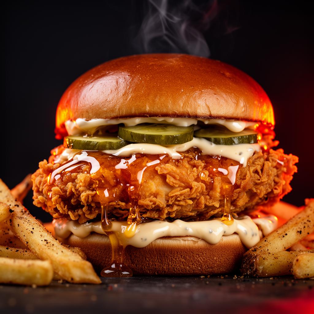 Honey Hot Chicken Sandwich